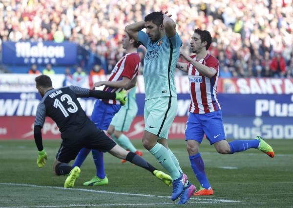 برشلونة تخطى عقبة أتلتيكو مدريد بهدفين لهدف