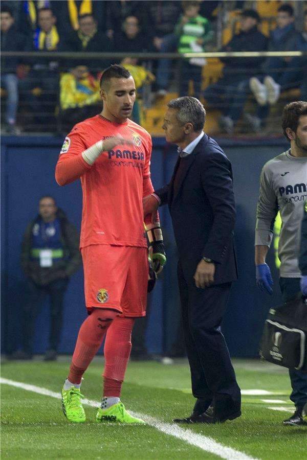 حارس فياريال خرج مصابًا أمام ريال مدريد