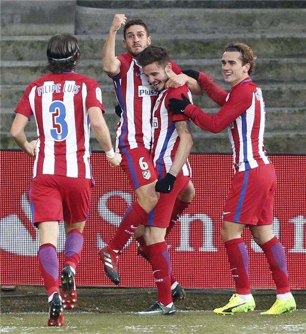 لاعبو أتلتيكو مدريد