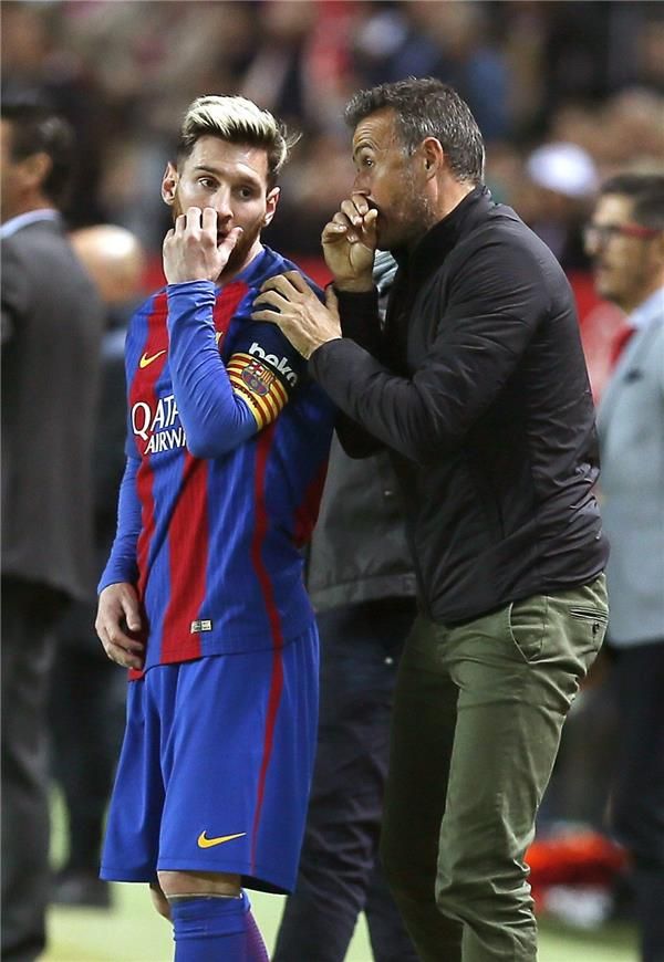 هل يحقق ميسي أمنية إنريكي؟