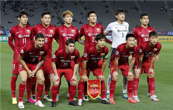 صورة أرشيفية للاعبي شنغهاي