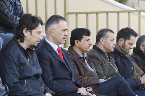 الجهاز الفني يتابع دوري الدرجة الأولى 