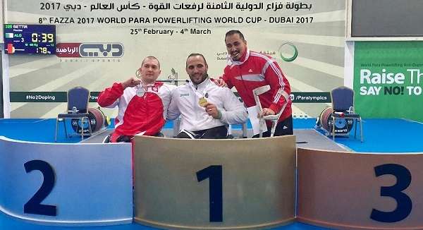 حسين بيطار يتوج بالميدالية الذهبية في منافسات رفع الأثقال
