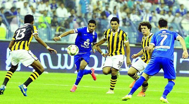 مواجهة سابقة بين الاتحاد والهلال