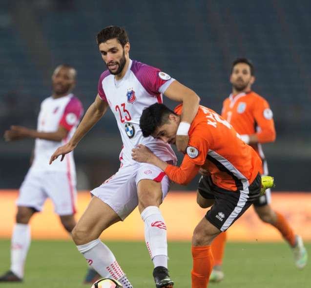 جانب من المباراة 