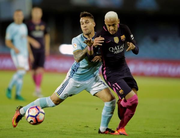 من لقاء برشلونة وسيلتا فيجو