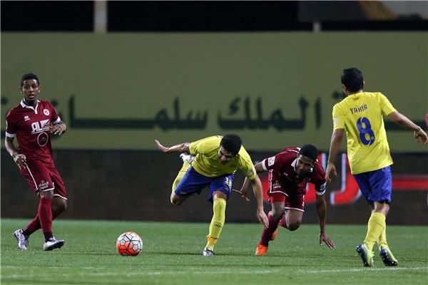 لقطة من لقاء سابق بين الفيصلي والنصر