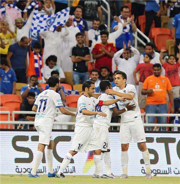 لاعبو الهلال السعودي