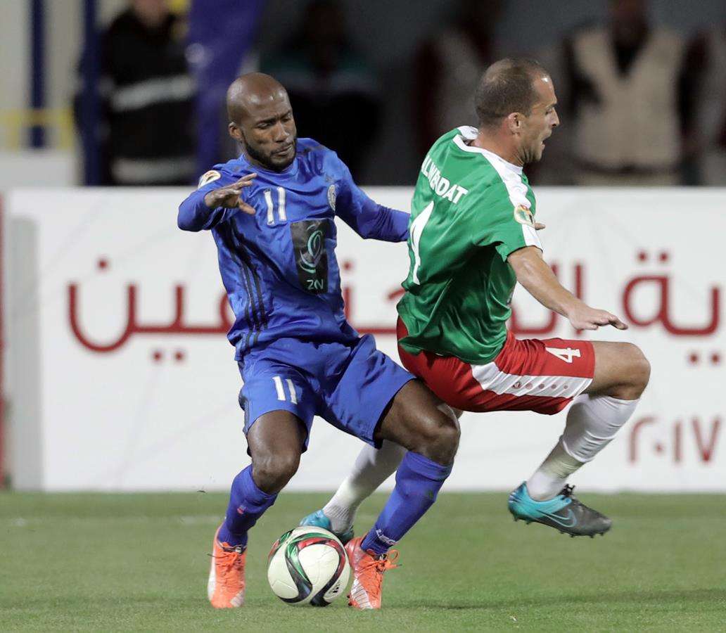 من لقاء سابق بين الوحدات والرمثا