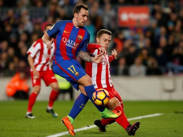 برشلونة وسبورتينج خيخون