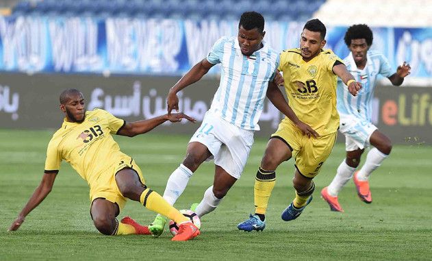 جانب من مباراة بني ياس والوصل