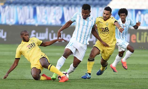 جانب من مباراة بني ياس والوصل