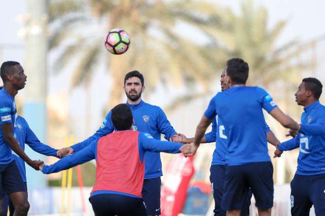 من تدريبات الهلال (أرشيفية)