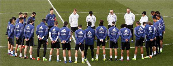 من تدريبات ريال مدريد اليوم