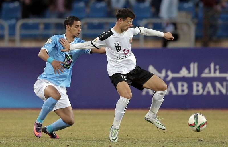 جانب من مباراة من مباريات الدوري