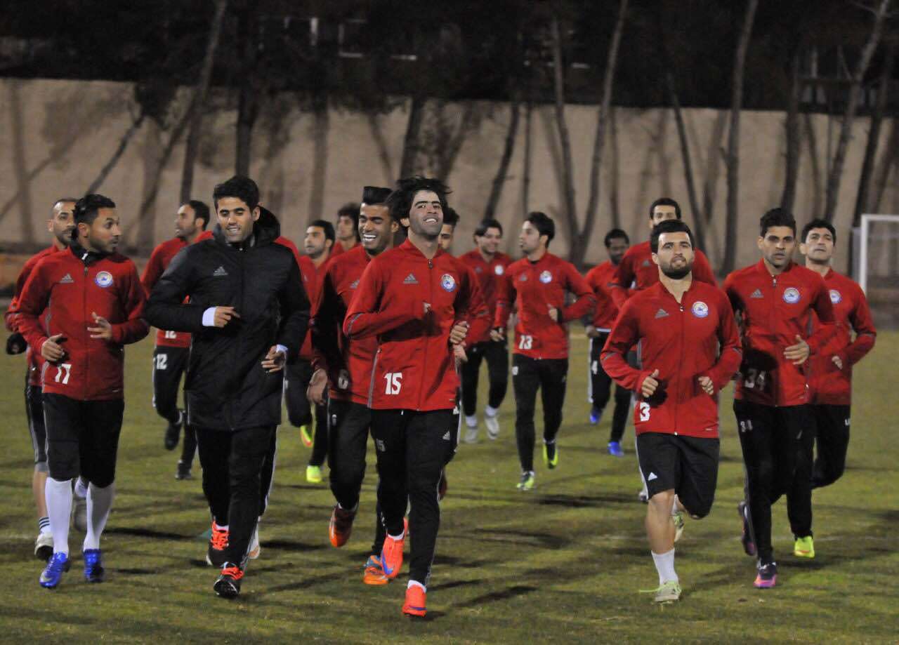 جانب تدريبات فريق الزوراء