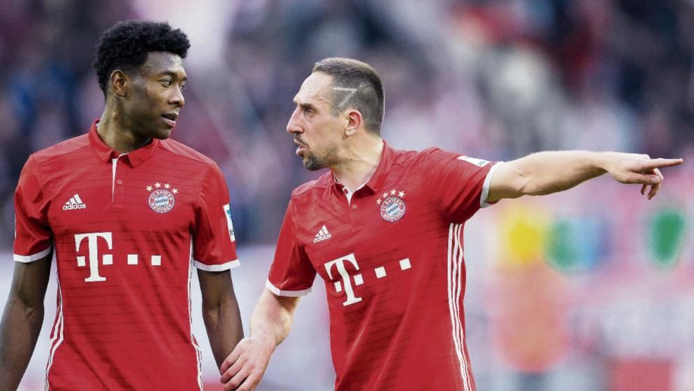 فرانك ريبيري بقصة شعره الغريبة