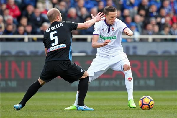 لقطة من المباراة