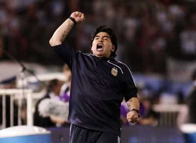 فرحة مارادونا