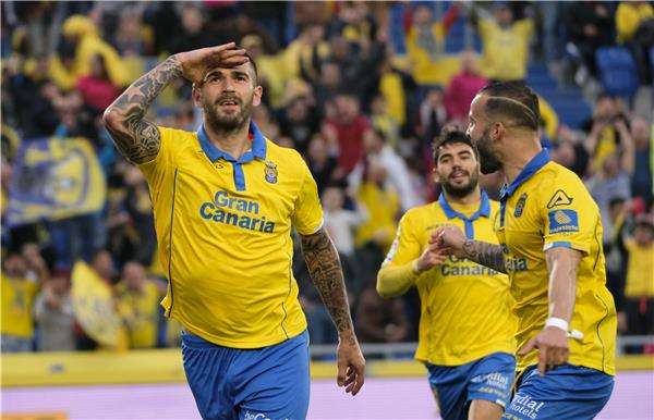 فرحة لاعبي لاس بالماس