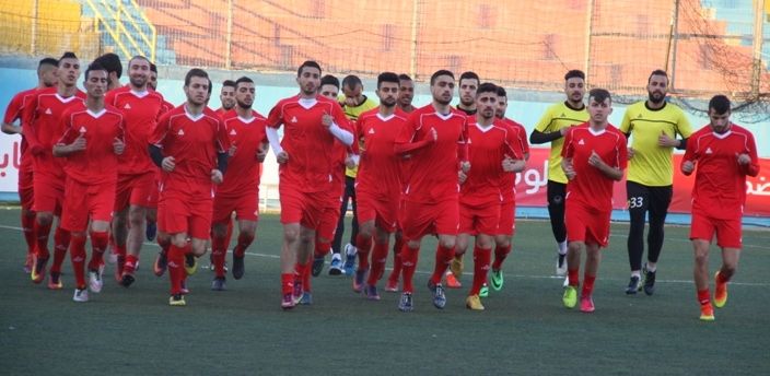 جانب من تدريبات المنتخب