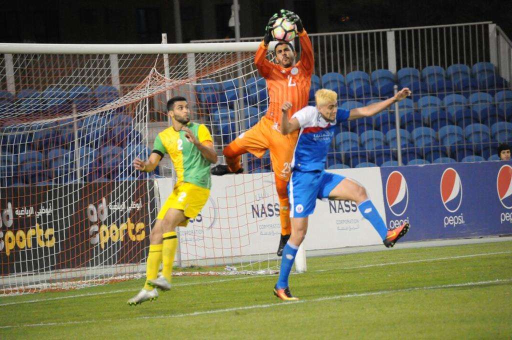 جانب من المباراة