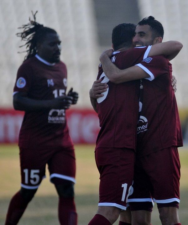 فرحة لاعبي النجمة