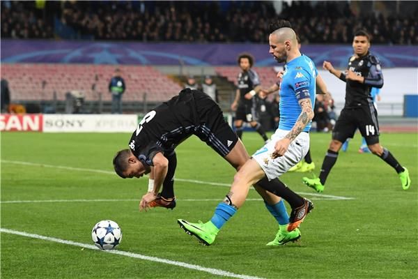 مارك هامسيك من مباراة ريال مدريد