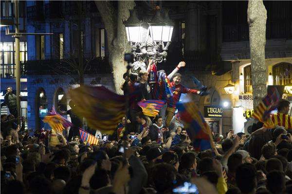 جماهير برشلونة