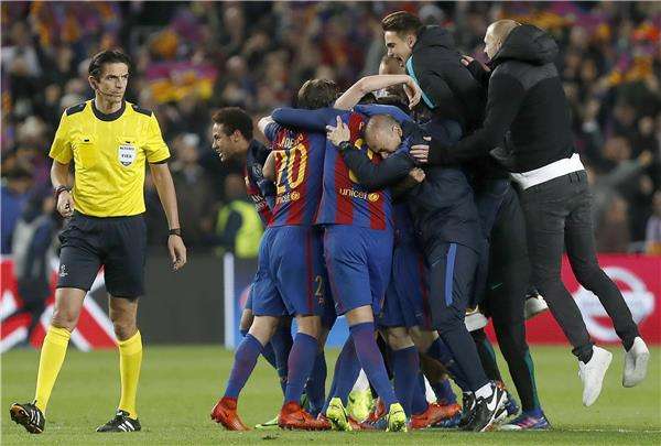 لاعبو برشلونة