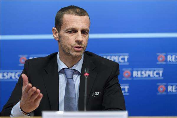 ألكسندر سيفيرين رئيس الاتحاد الأوروبى لكرة القدم