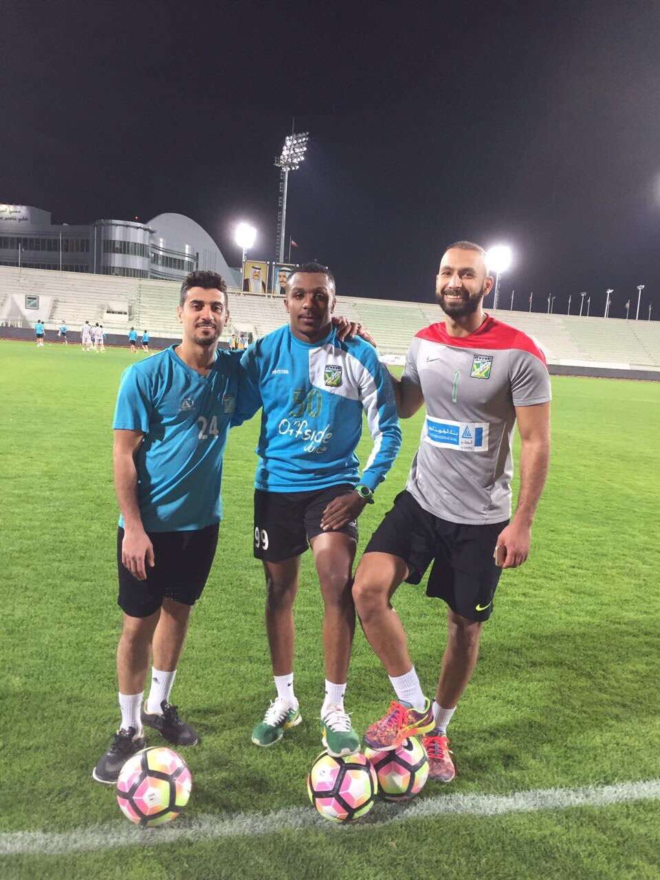 جانب من التدريبات