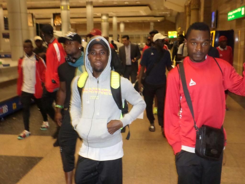 بعثة رينجرز بعد الوصول إلى مصر 