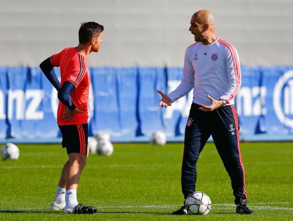  جوارديولا وتشابي ألونسو