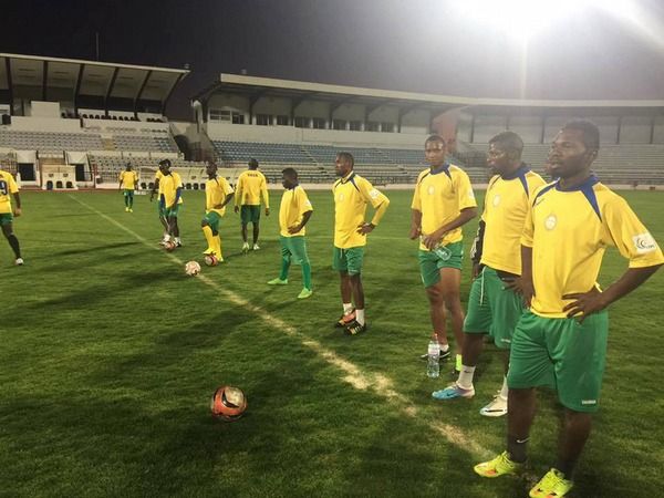 جانب من تدريبات يانج سبورت أكاديمي اليوم