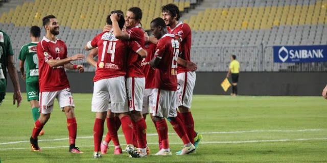 لاعبو الأهلي ( أرشيفية ) 