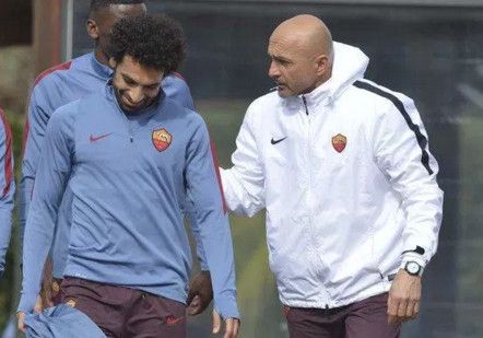 لوتشيانو سباليتي و محمد صلاح