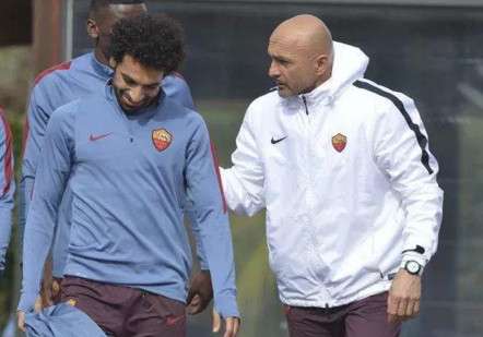 لوتشيانو سباليتي و محمد صلاح