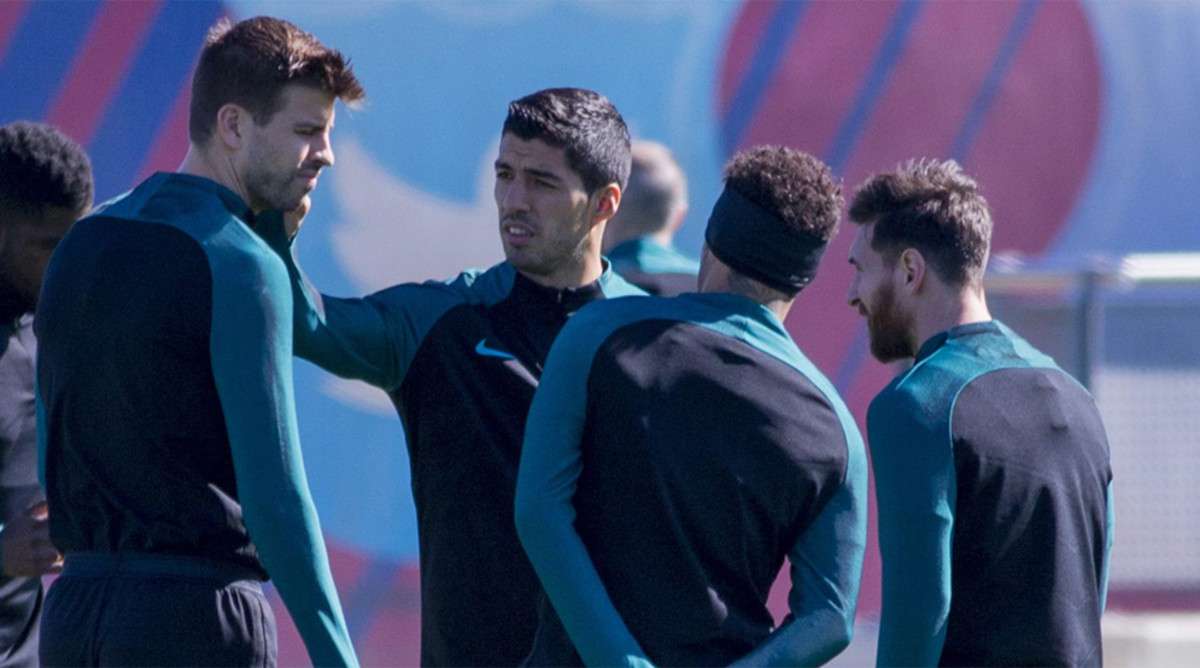 ميسي وبيكيه