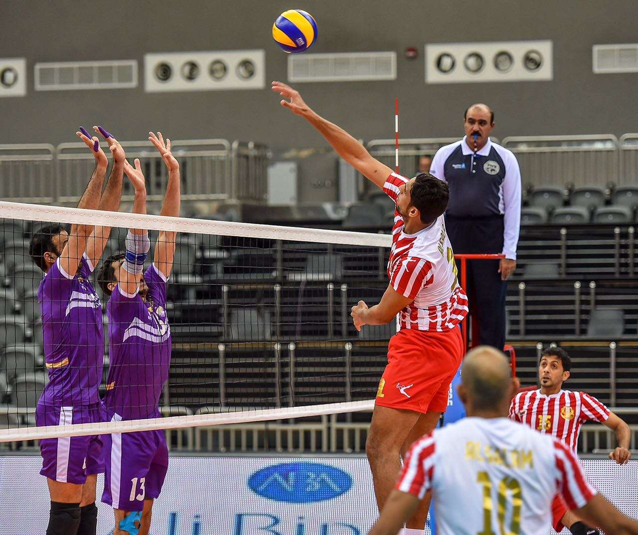 جانب من المباراة