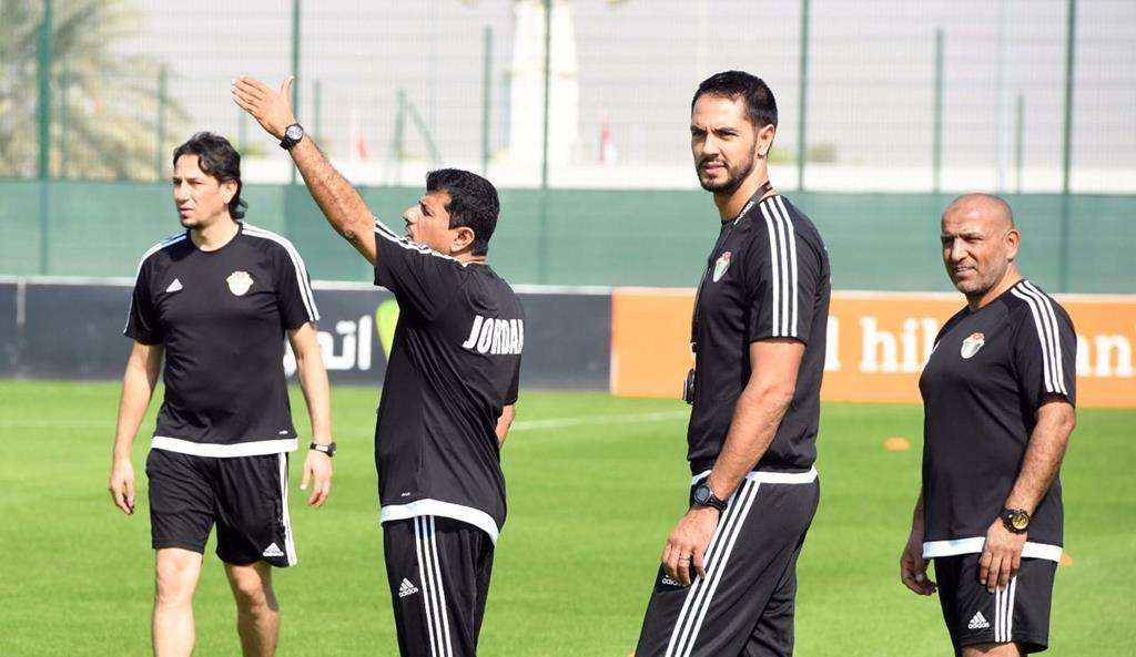 الجهاز الفني لمنتخب الأردن 