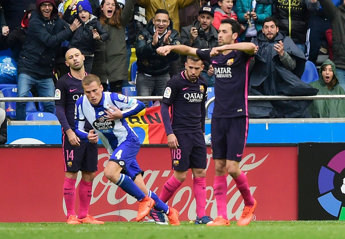 الحزن يصيب برشلونة بعد التعثر بالليجا