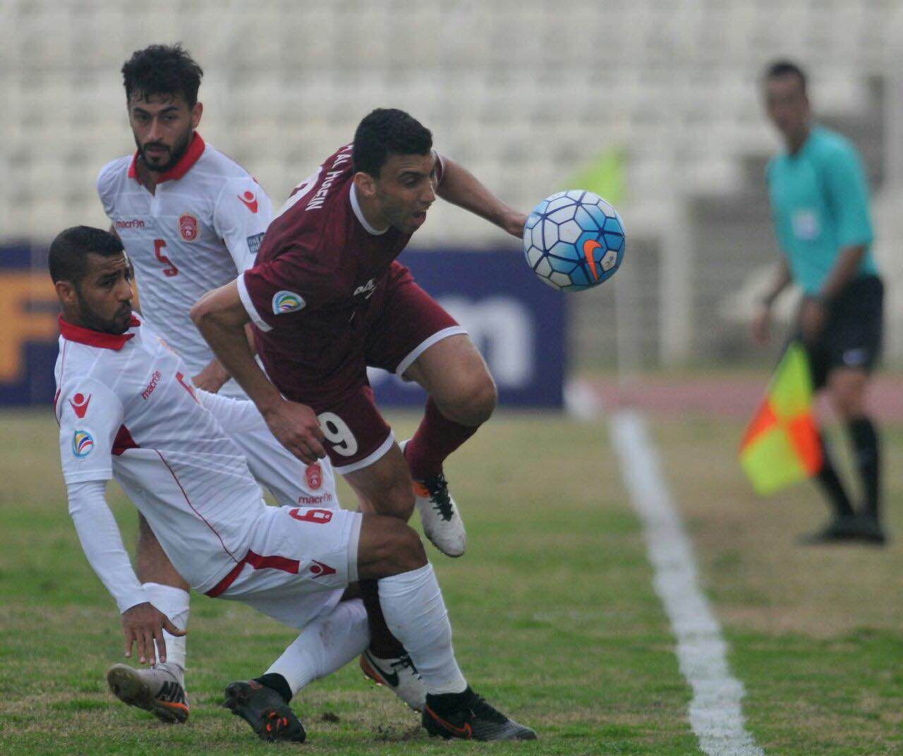 جانب من المباراة