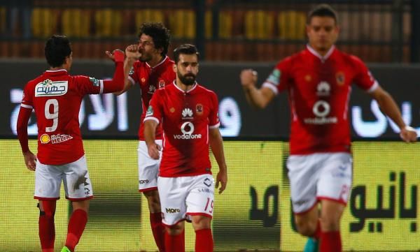 لاعبو الأهلى المصري