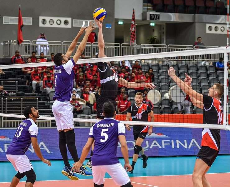 جانب من مباراة الريان ضد دار كليب