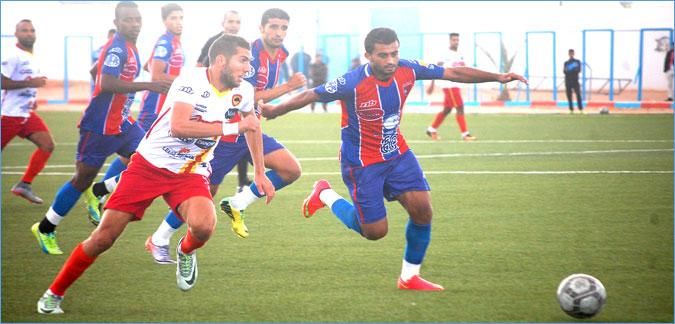 جانب من مباراة سابقة بين ترجي جرجيس واتحاد تطاوين