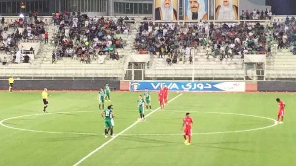 العربي يتعادل أمام الفحيحيل بثلاثية لكل فريق