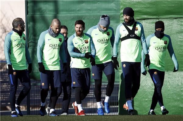 لاعبو برشلونة