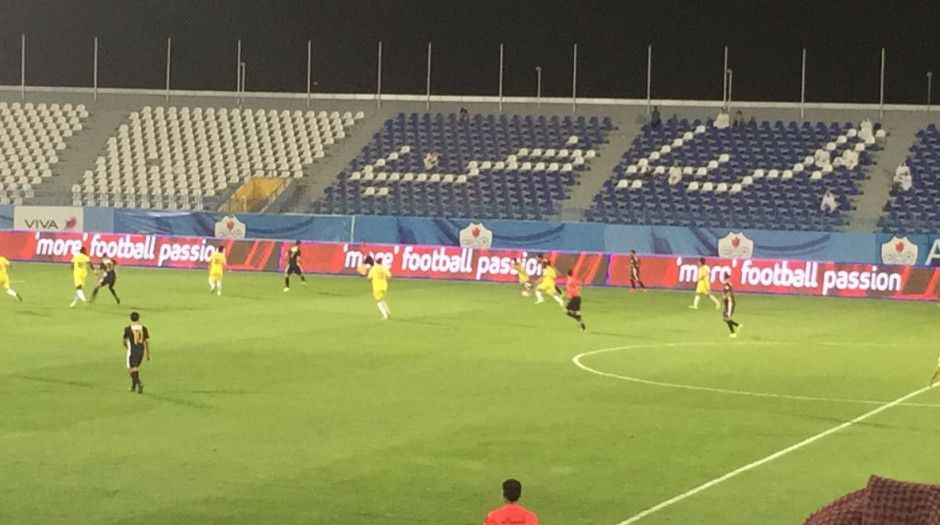 جانب من المباراة