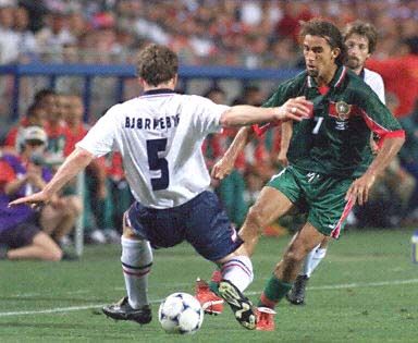 مصطفى حجي خلال مونديال 1998